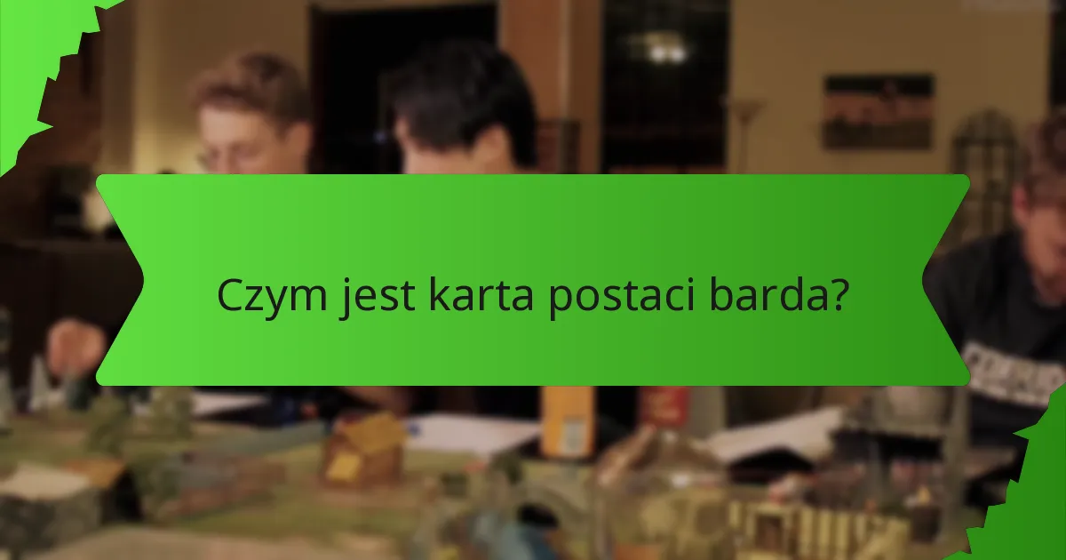 Jak działają umiejętności występowe dla bardów?