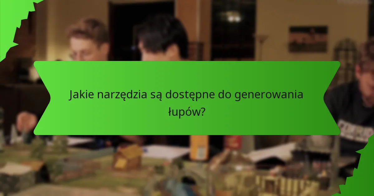 Które gry mają najlepsze systemy generowania łupów?
