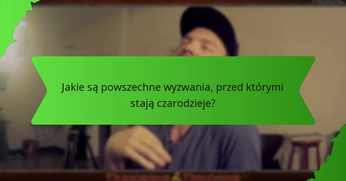 Jakie zasoby są dostępne dla kart postaci czarodzieja?